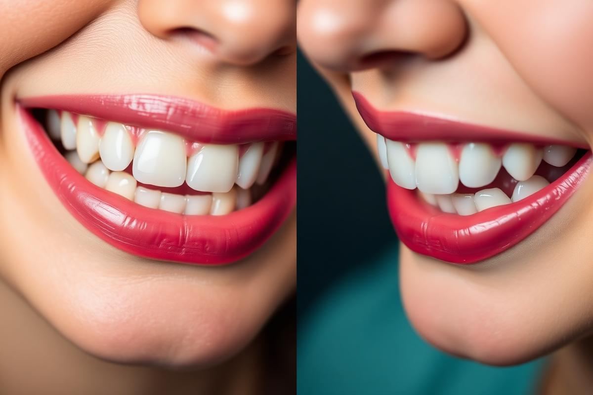 Antes y después diseño de sonrisa — Dental Niich Tepic